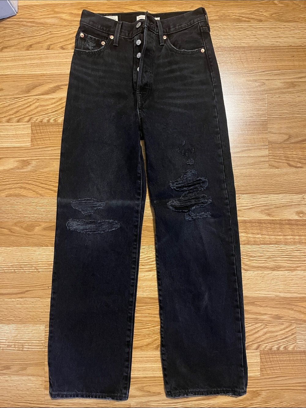 Levi women’s soft flared jeans